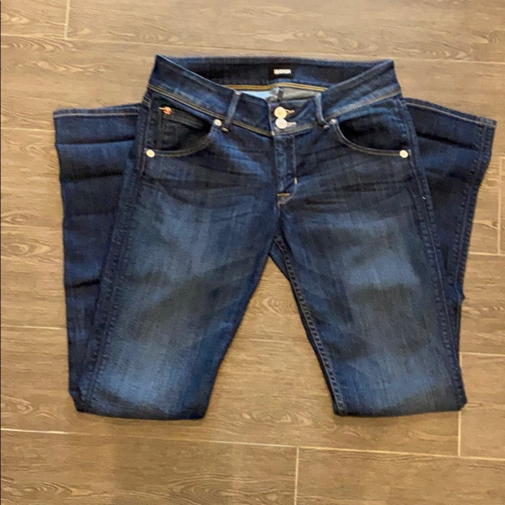 Women Hudson Colin Flap jeans size 28